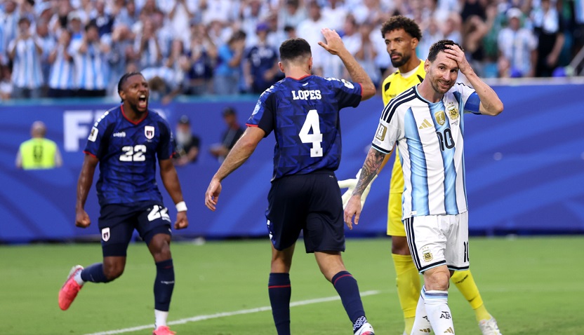 Kaapverdië had het voorrecht om tegen Argentinië te spelen